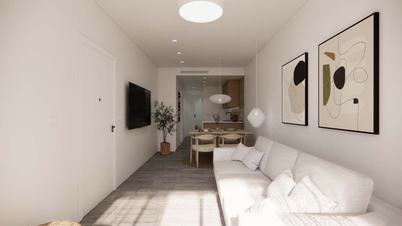 Apartament w Torre de la Horadada, Alicante, Hiszpania 2 sypialnie,  nr 199725