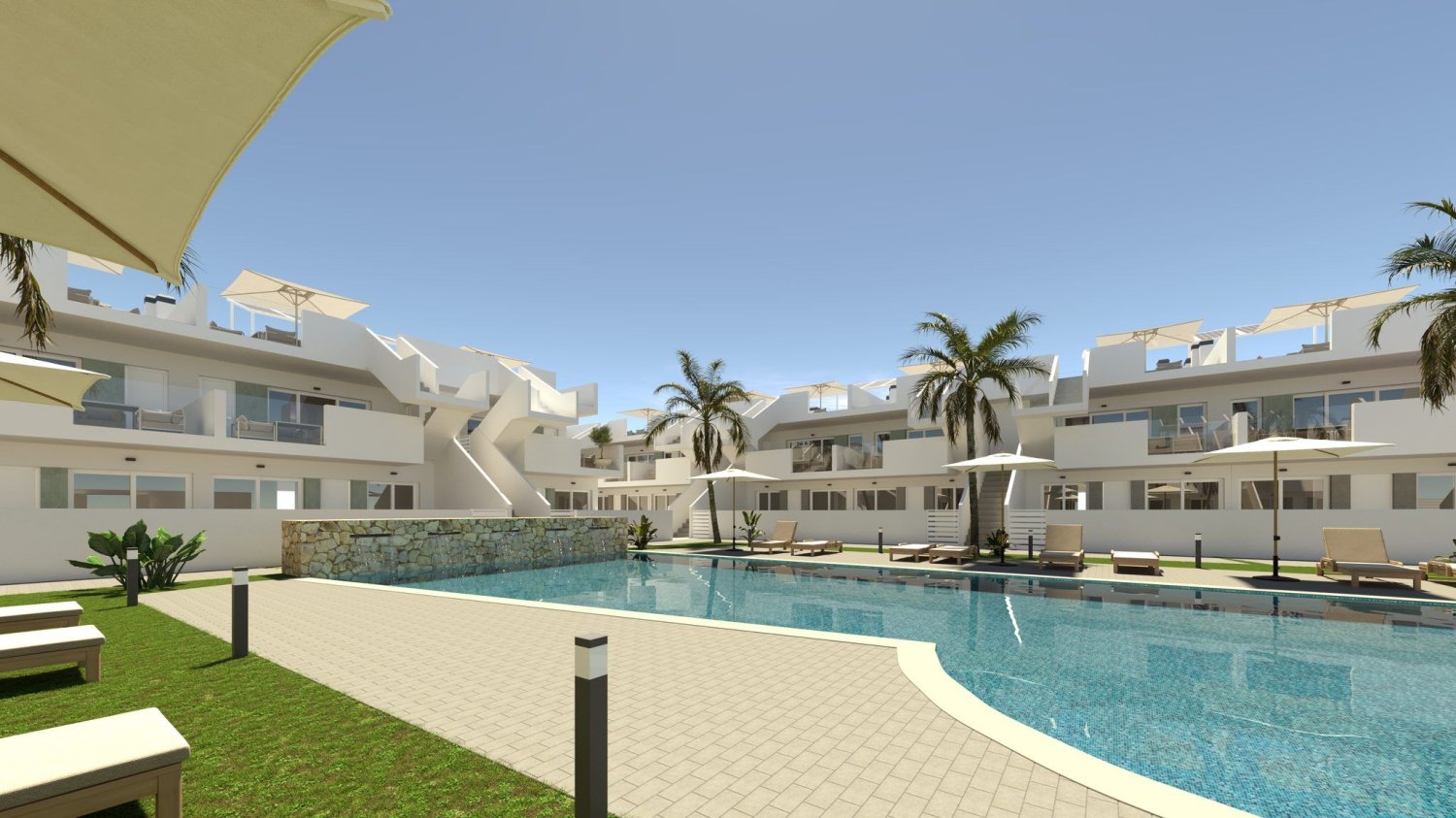 Bungalow in Roldan, Murcia, Spain 3 bedrooms,  No. 198883