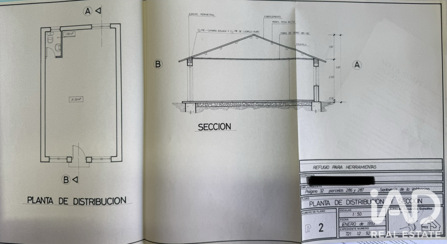 Zemes gabals Santovenia de la Valdoncina, Leon, Spānijā 250 m2 Nr. 197752