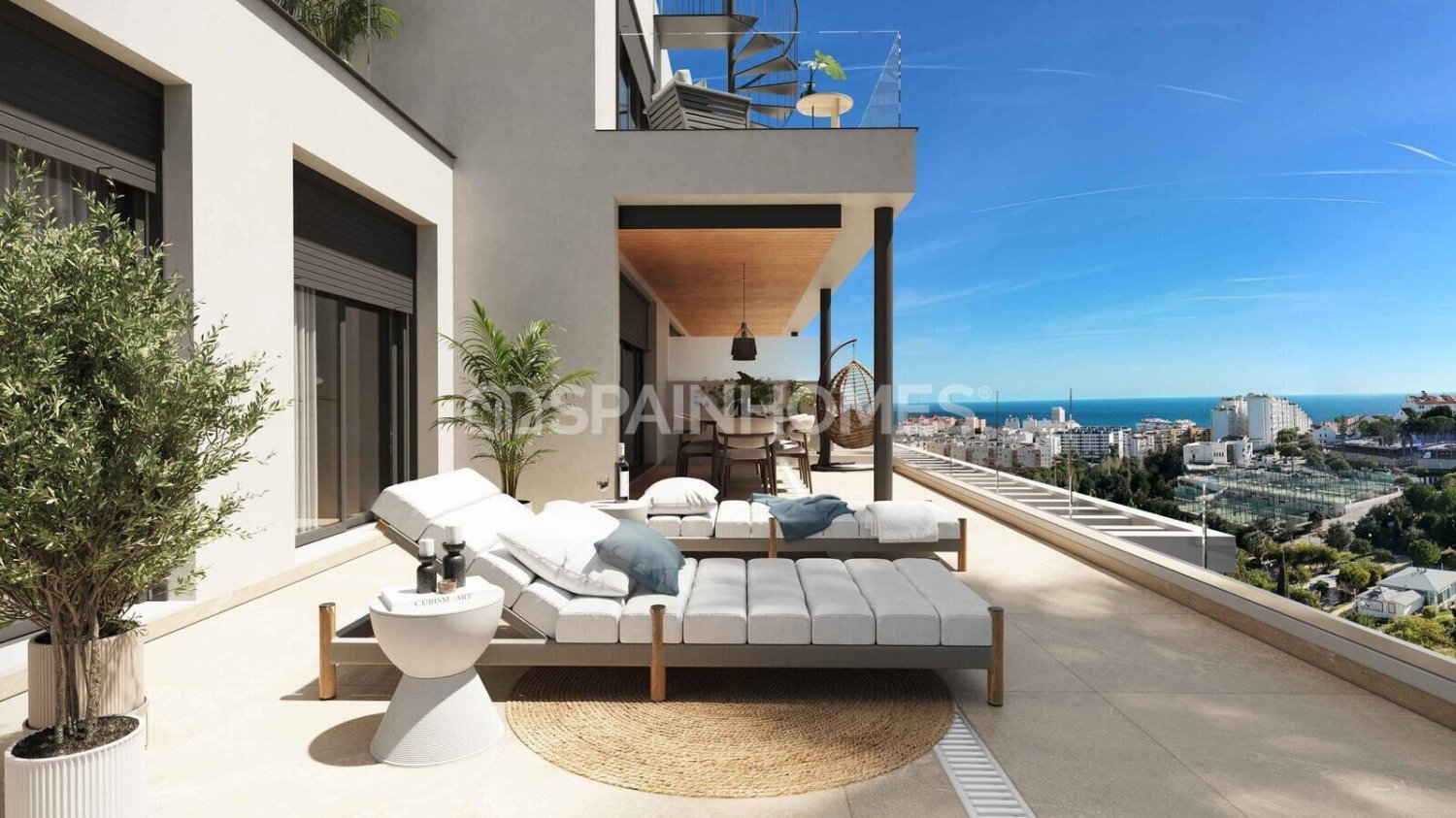Apartment in Estepona, Malaga, Spain 2 bedrooms, 84 sq.m. No. 121013