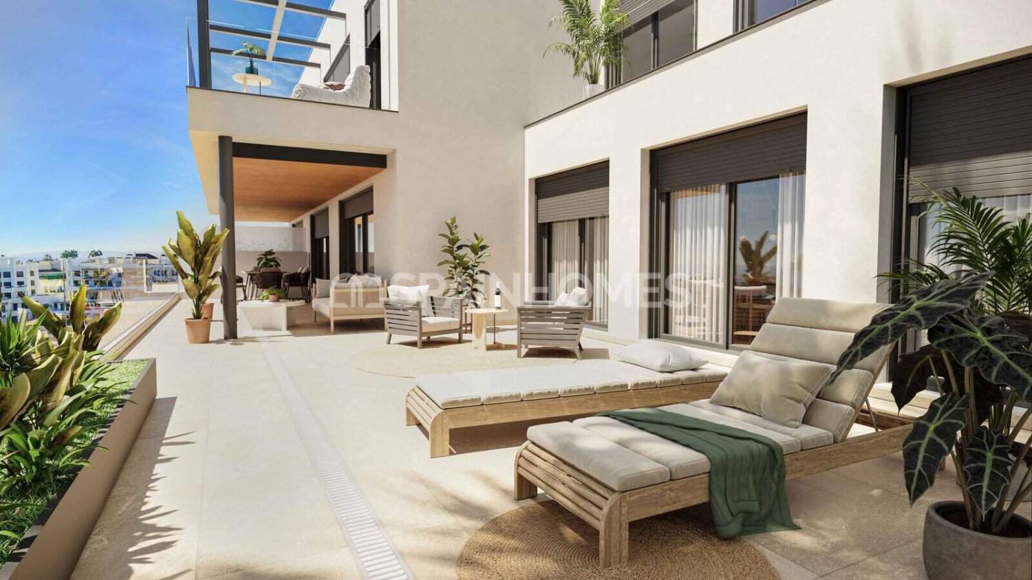 Apartment in Estepona, Malaga, Spain 2 bedrooms, 84 sq.m. No. 121013