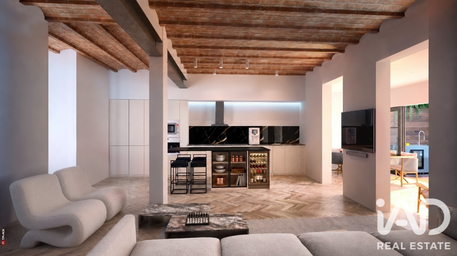 Apartment in Barcelona, Spain 3 bedrooms, 176 sq.m. No. 199531