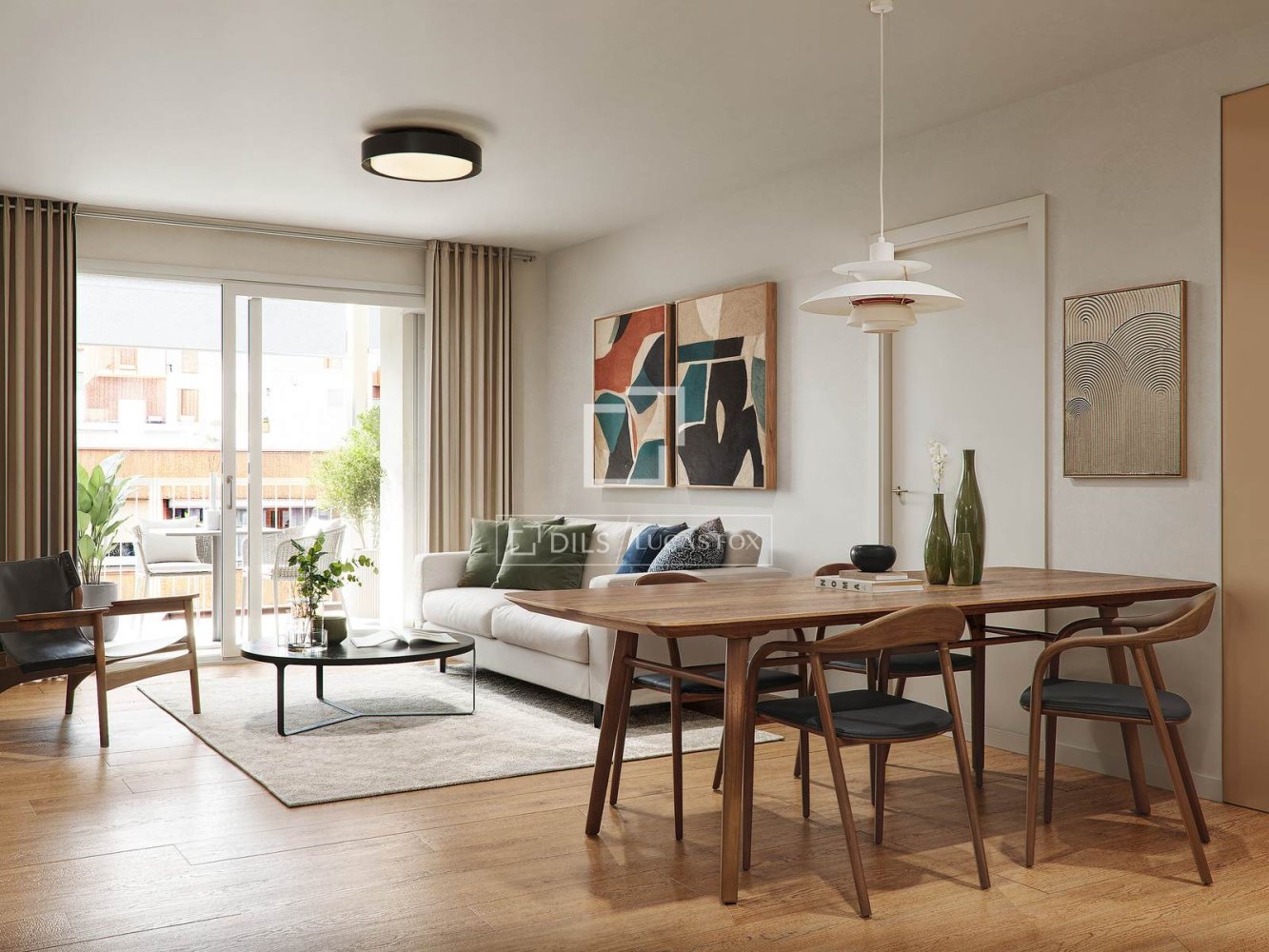 Wohnung in Barcelona, Spanien 2 Schlafzimmer, 76 m2 Nr. 192635