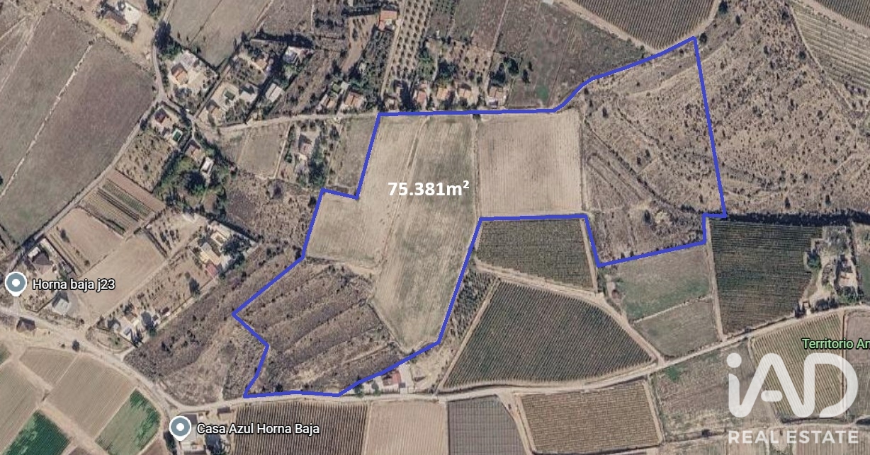 Land plot à Novelda, Alicante, Espagne 75381 m2 No. 198664