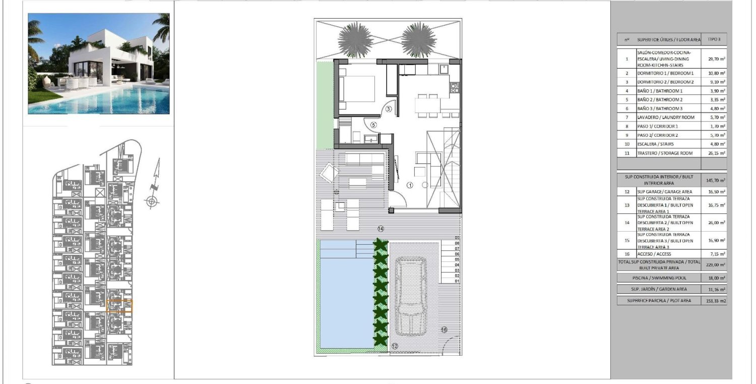 Villa à Benidorm, Alicante, Espagne 3 chambres, 212 m2 No. 197410