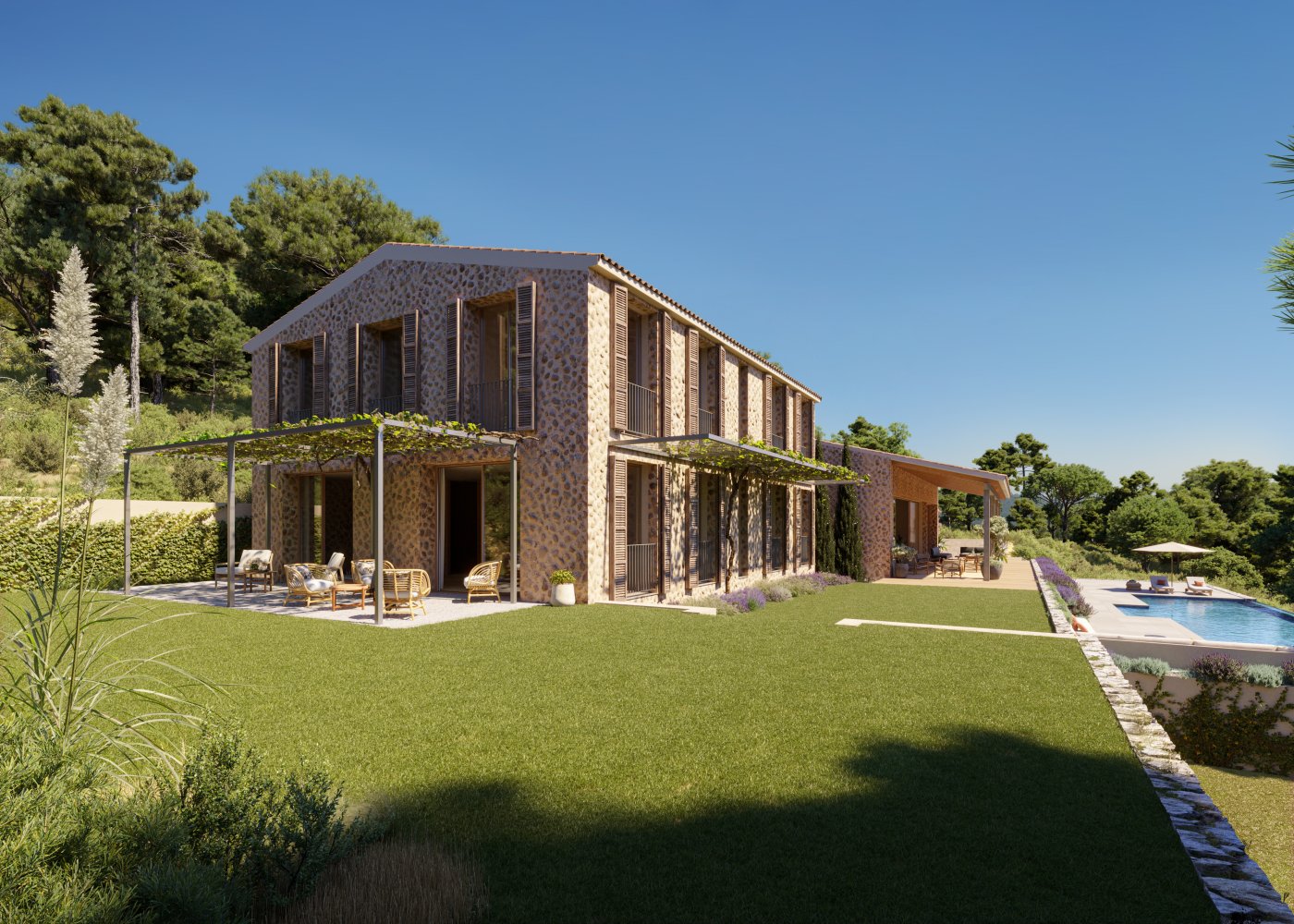 Finca in Santa Maria Del Cami, Mallorca, Spanien 4 Schlafzimmer, 440 m2 Nr. 198767