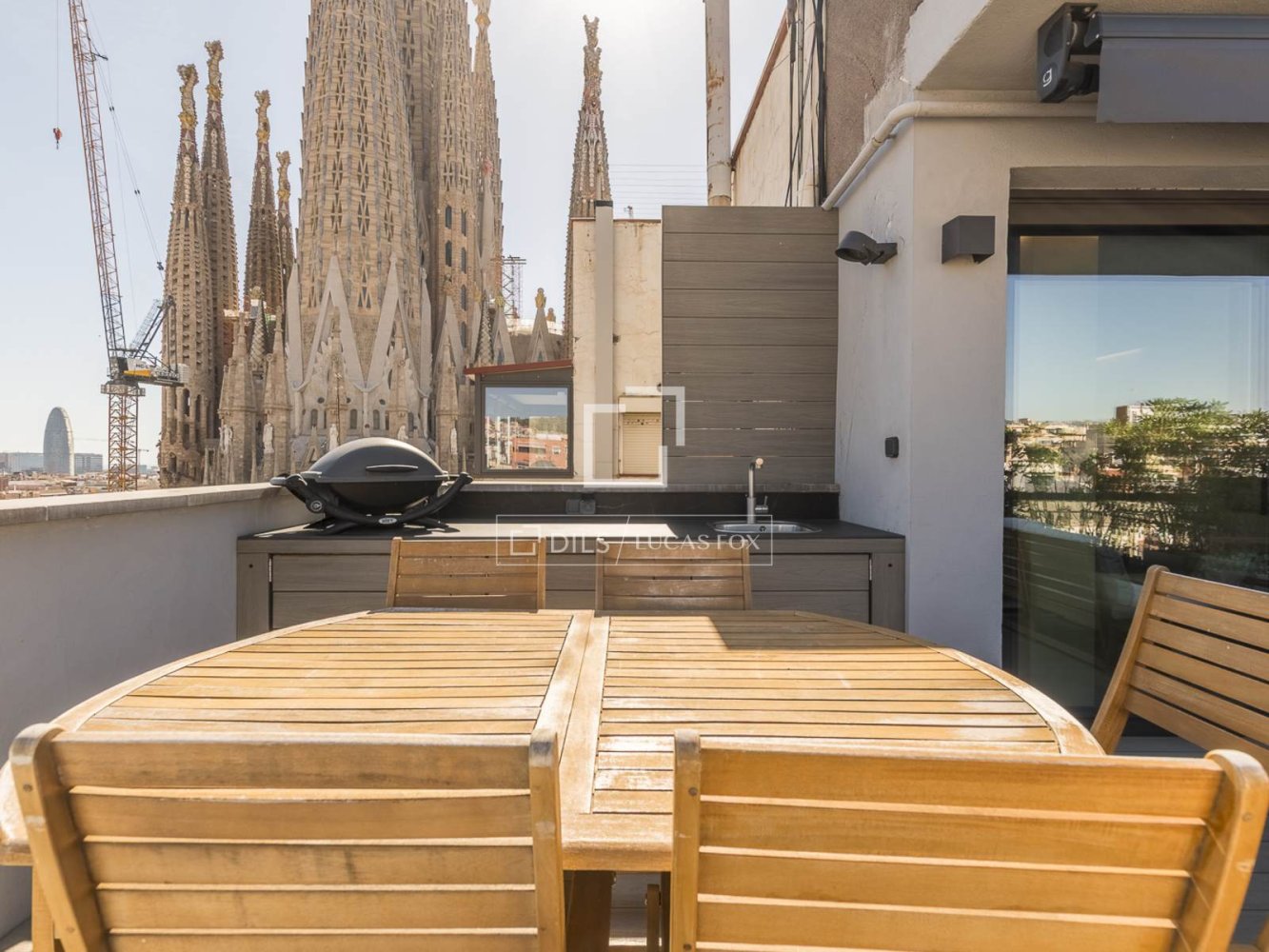 Attico a Barcelona, Spagna 2 camere da letto, 79 mq. N° 197627