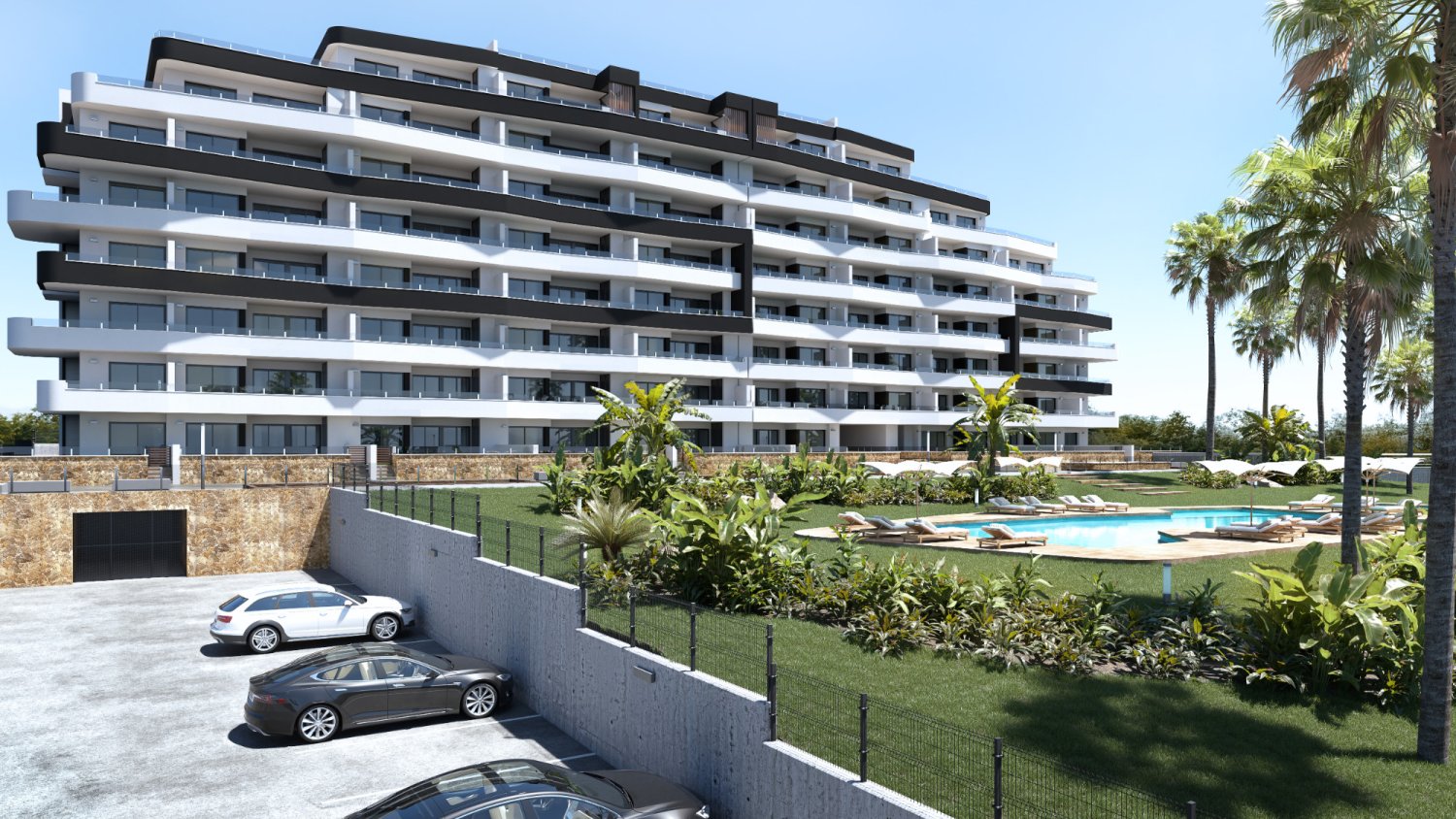 Huoneisto San Miguel de Salinas, Alicante, Espanja 2 makuuhuonetta, 70 m2 No. 197203