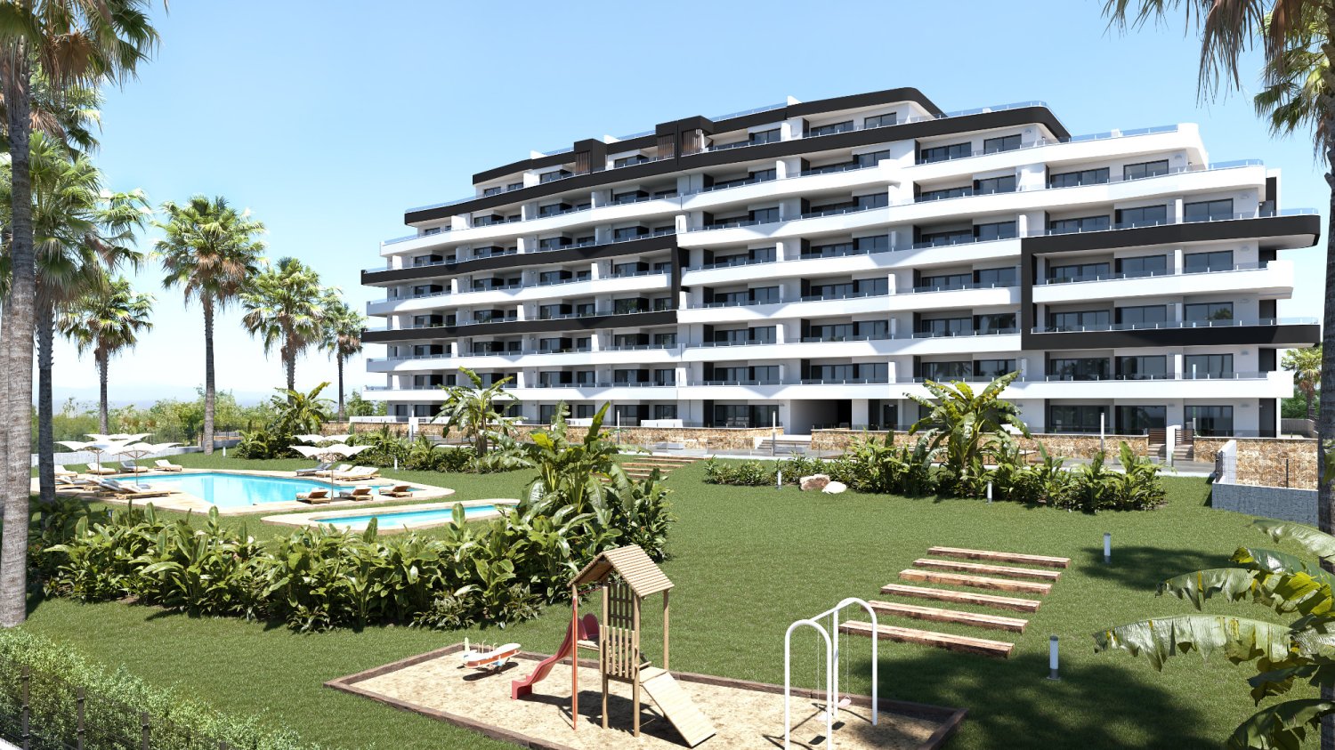 Huoneisto San Miguel de Salinas, Alicante, Espanja 2 makuuhuonetta, 70 m2 No. 197203