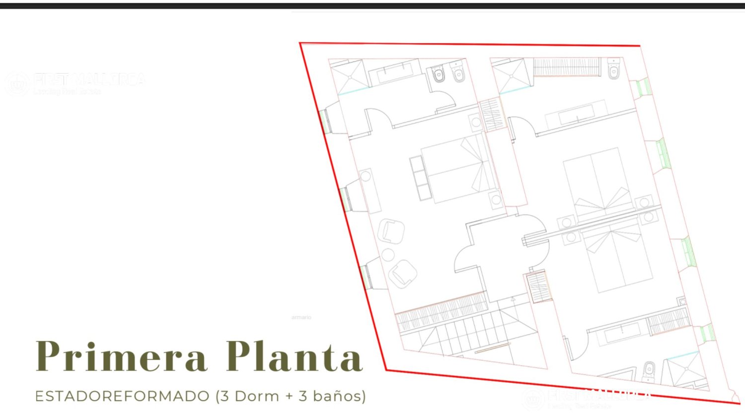 Townhouse in Santanyi, Mallorca, Spanien 3 Schlafzimmer, 224 m2 Nr. 198768