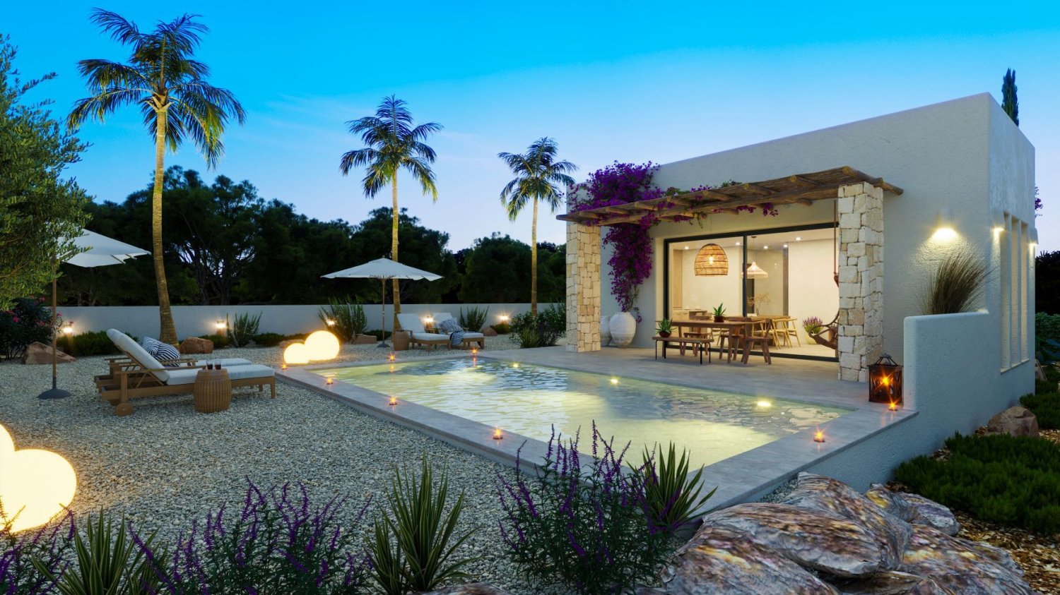 Villa in Denia, Alicante, Spain 120 sq.m. No. 199015
