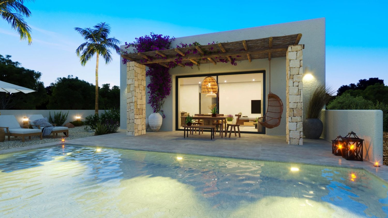 Villa in Denia, Alicante, Spain 120 sq.m. No. 199015