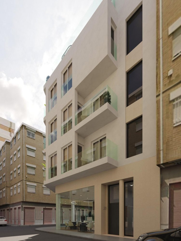 Apartament w Guardamar del Segura, Alicante, Hiszpania 1 sypialnia, 56 mkw. nr 197395