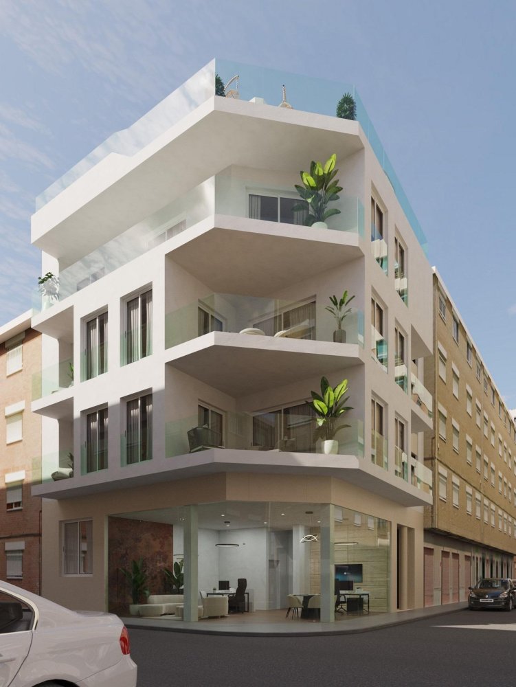 Apartament w Guardamar del Segura, Alicante, Hiszpania 1 sypialnia, 56 mkw. nr 197395