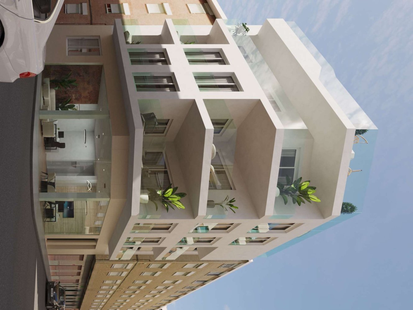 Apartament w Guardamar del Segura, Alicante, Hiszpania 1 sypialnia, 30.29 mkw. nr 198107