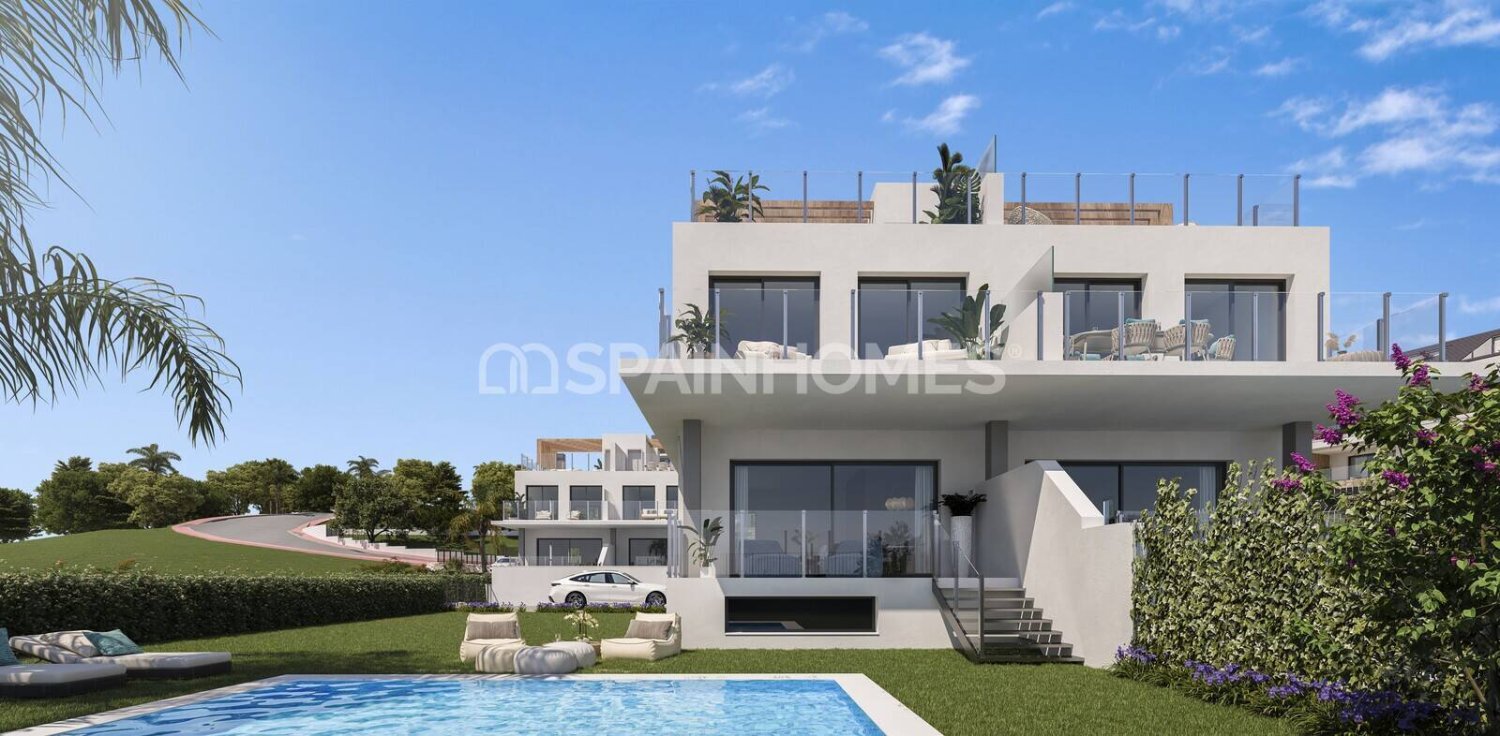 Villa a Benalmadena, Malaga, Spagna 3 camere da letto, 160 mq. N° 197890