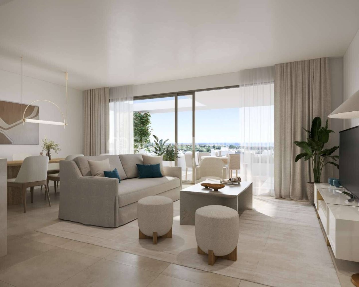 Apartment in Estepona, Malaga, Spain 2 bedrooms, 82 sq.m. No. 48275