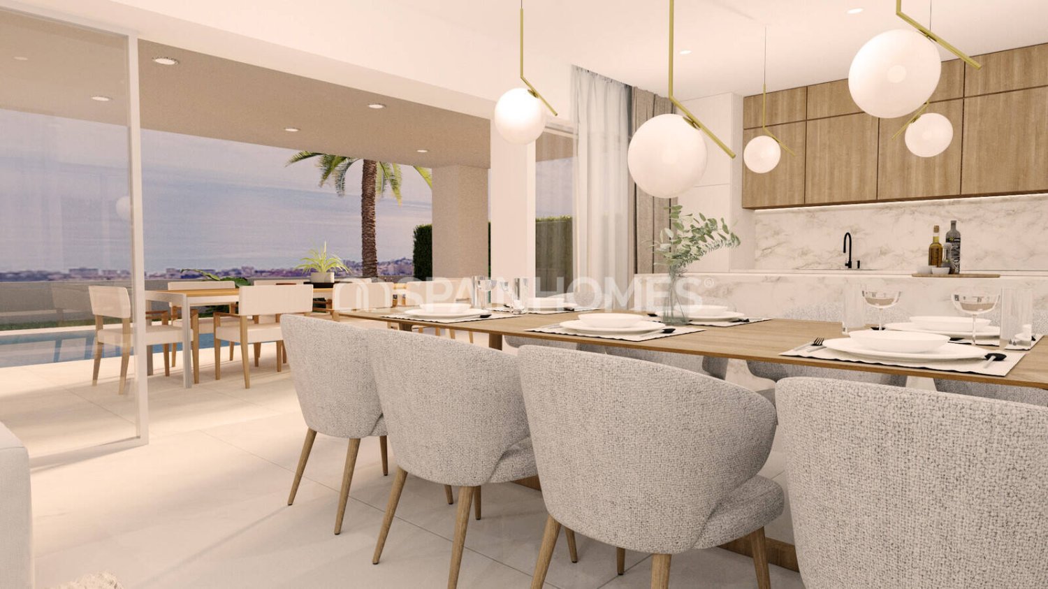 Villa a Mijas, Malaga, Spagna 4 camere da letto, 164 mq. N° 121197