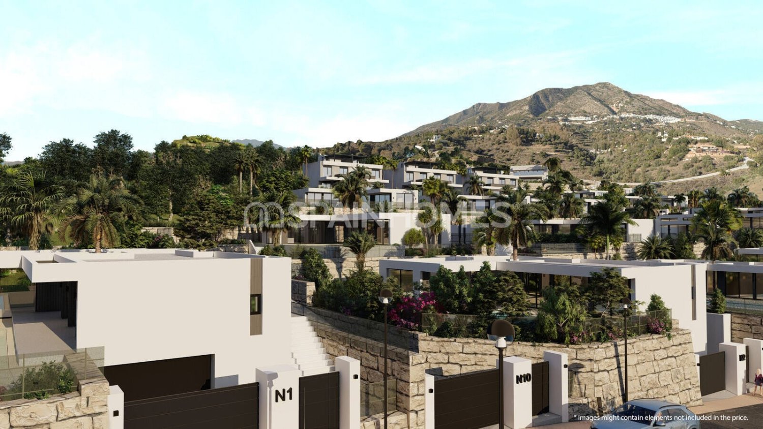 Villa a Mijas, Malaga, Spagna 4 camere da letto, 164 mq. N° 121197