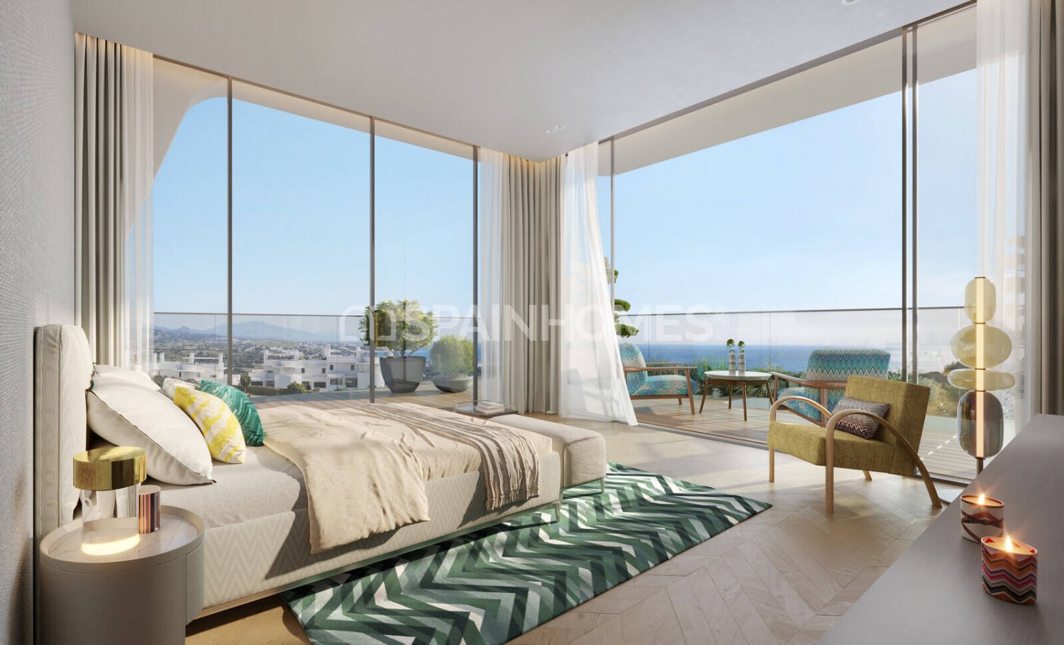 Appartamento a Casares, Malaga, Spagna 2 camere da letto, 107 mq. N° 139769