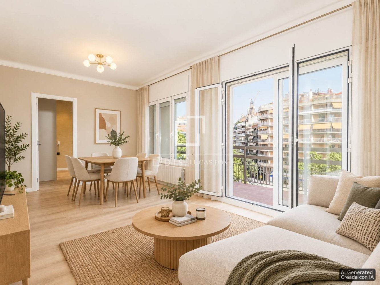 Wohnung in Barcelona, Spanien 4 Schlafzimmer, 100 m2 Nr. 192695