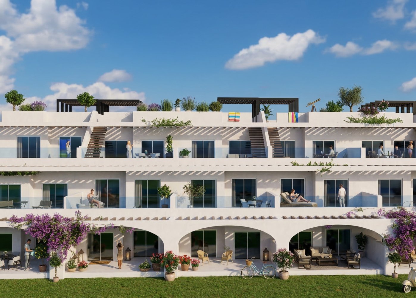 Apartament w Almeria, Hiszpania 3 sypialnie, 101 mkw. nr 197461