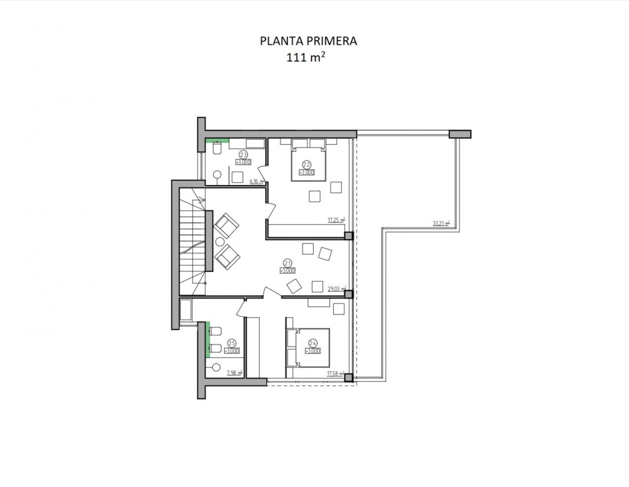 Villa a La Zenia, Alicante, Spagna 4 camere da letto, 333 mq. N° 198531