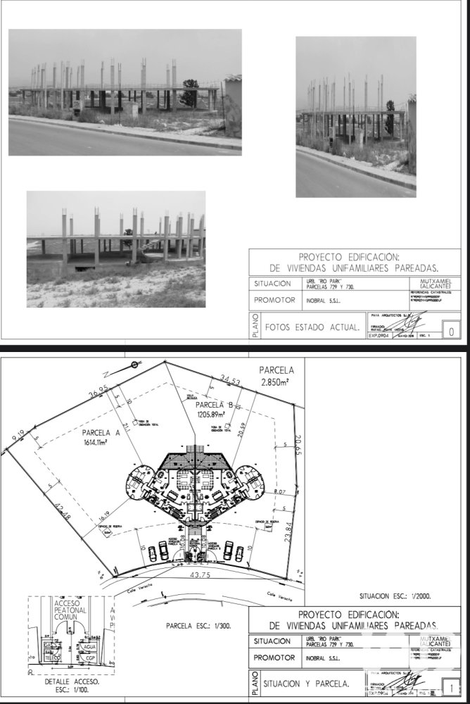 Zemes gabals Mutxamel, Alicante, Spānijā 2829 m2 Nr. 197845