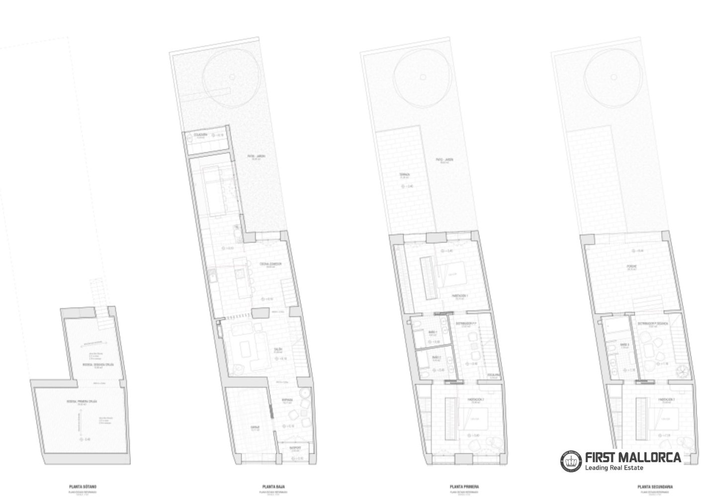Townhouse à Llucmajor, Mallorca, Espagne 3 chambres, 275 m2 No. 198185