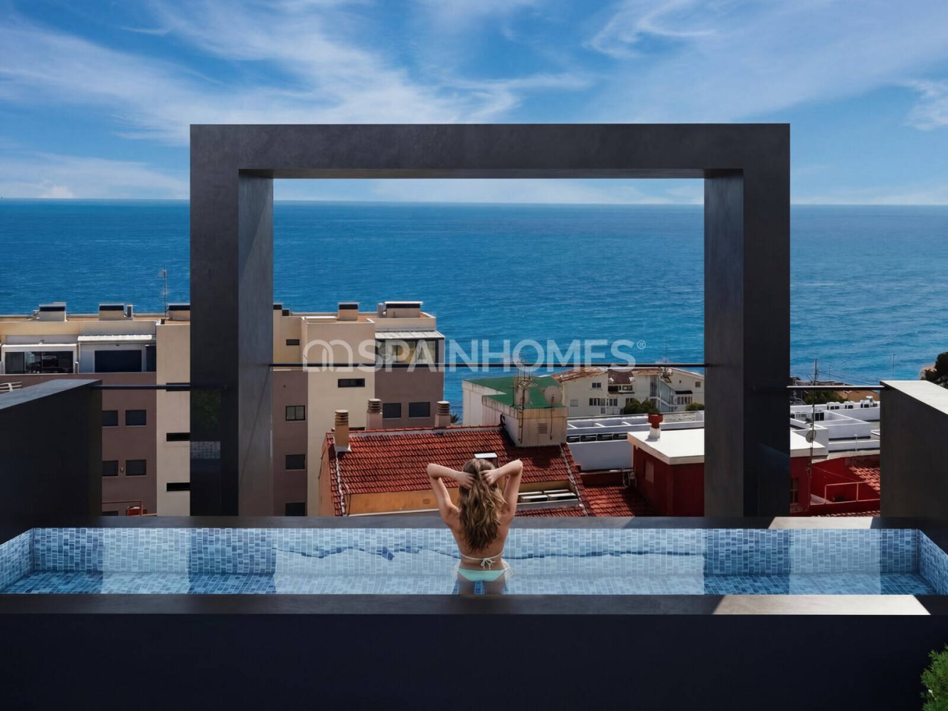 Penthouse in Villajoyosa, Alicante, Spain 3 bedrooms, 75 sq.m. No. 198076