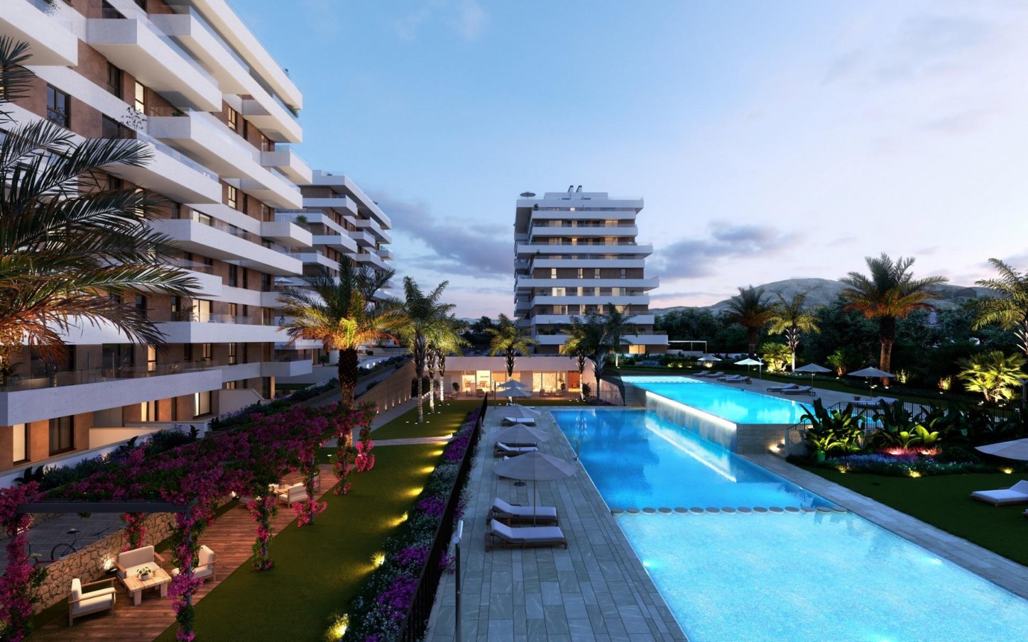 Apartament w Villajoyosa, Alicante, Hiszpania 2 sypialnie, 85 mkw. nr 197374