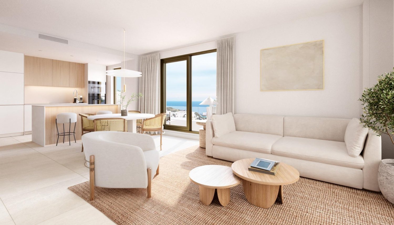 Apartament w Villajoyosa, Alicante, Hiszpania 2 sypialnie, 85 mkw. nr 197374