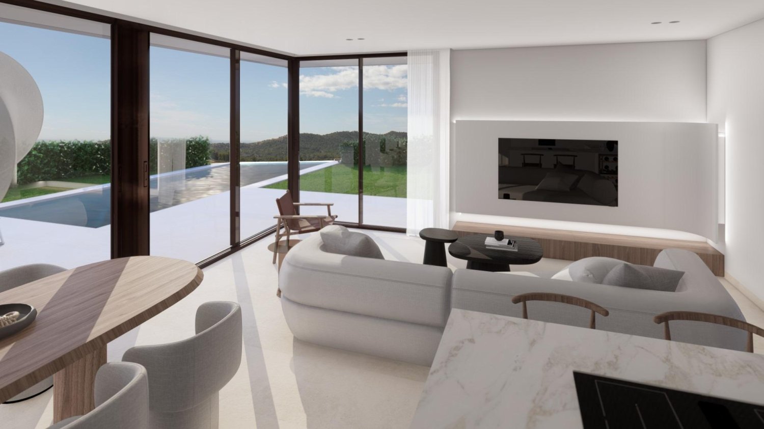 Villa en Finestrat, Alicante, España 3 dormitorios, 141.5 m2 No. 198734