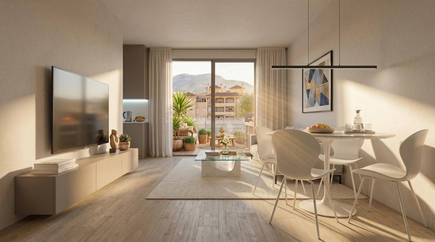 Apartament w Guardamar del Segura, Alicante, Hiszpania 2 sypialnie, 62 mkw. nr 197085