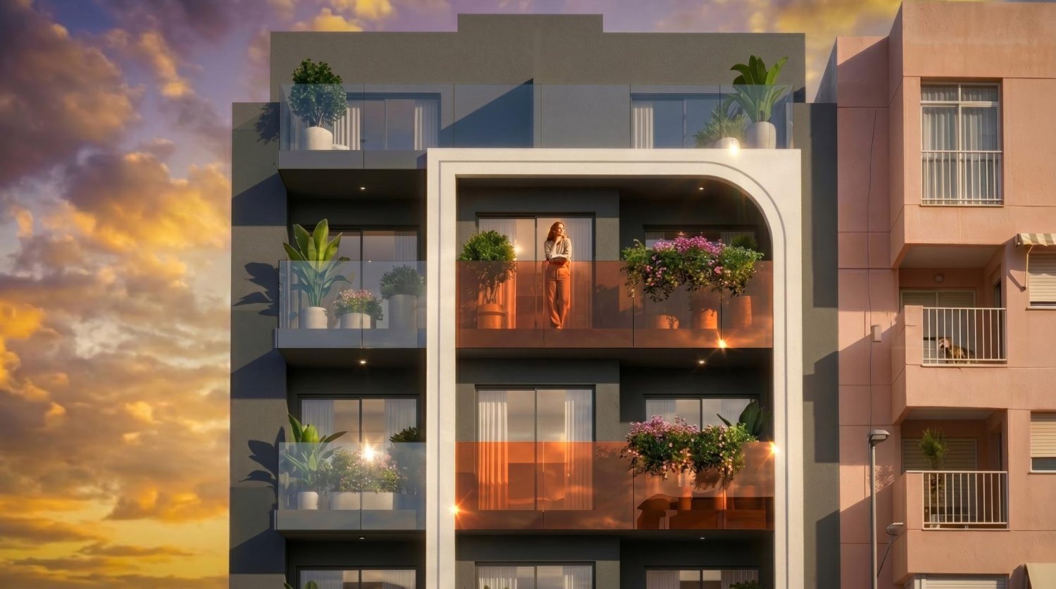 Apartament w Guardamar del Segura, Alicante, Hiszpania 2 sypialnie, 62 mkw. nr 197085