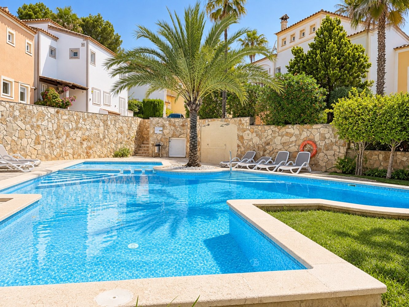 Bliźniak w Santa Ponsa, Mallorca, Hiszpania 4 sypialnie, 260 mkw. nr 197995