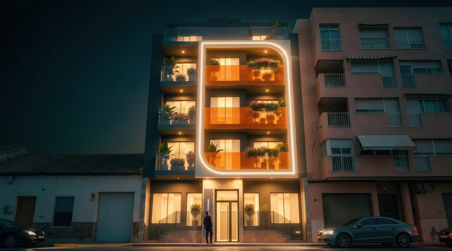 Apartament w Guardamar del Segura, Alicante, Hiszpania 2 sypialnie, 71 mkw. nr 197084
