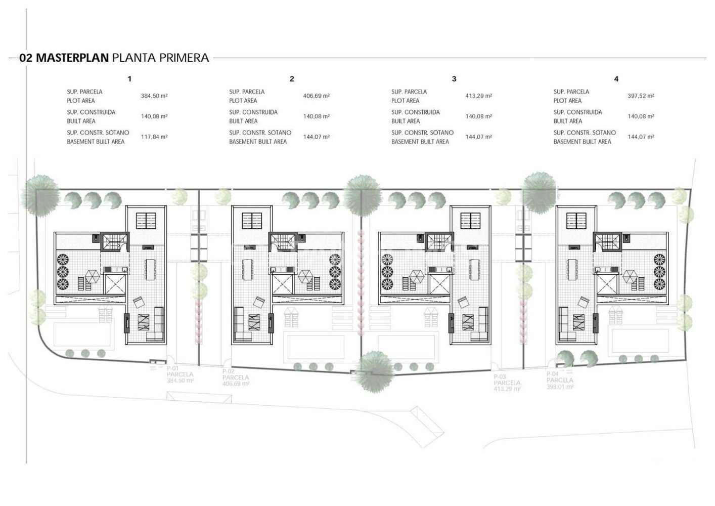 Villa in Torre-Pacheco, Murcia, Spanien 3 Schlafzimmer, 140 m2 Nr. 121022
