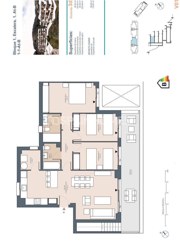 Apartment à Rincon de la Victoria, Malaga, Espagne 3 chambres, 83 m2 No. 197128