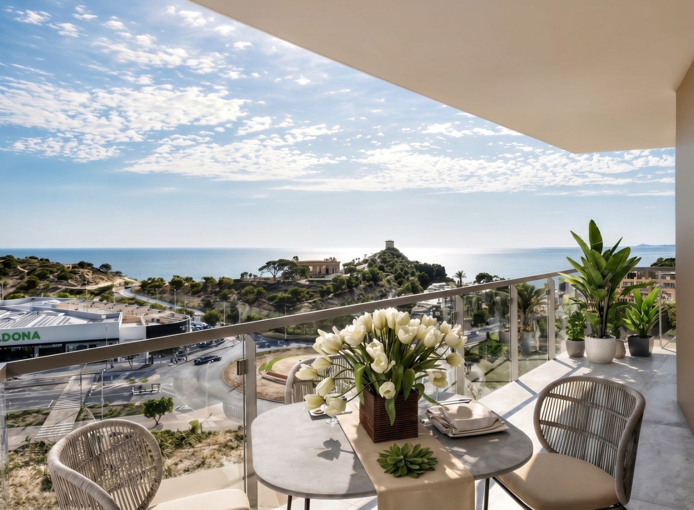Apartament w Villajoyosa, Alicante, Hiszpania 2 sypialnie, 134 mkw. nr 197584