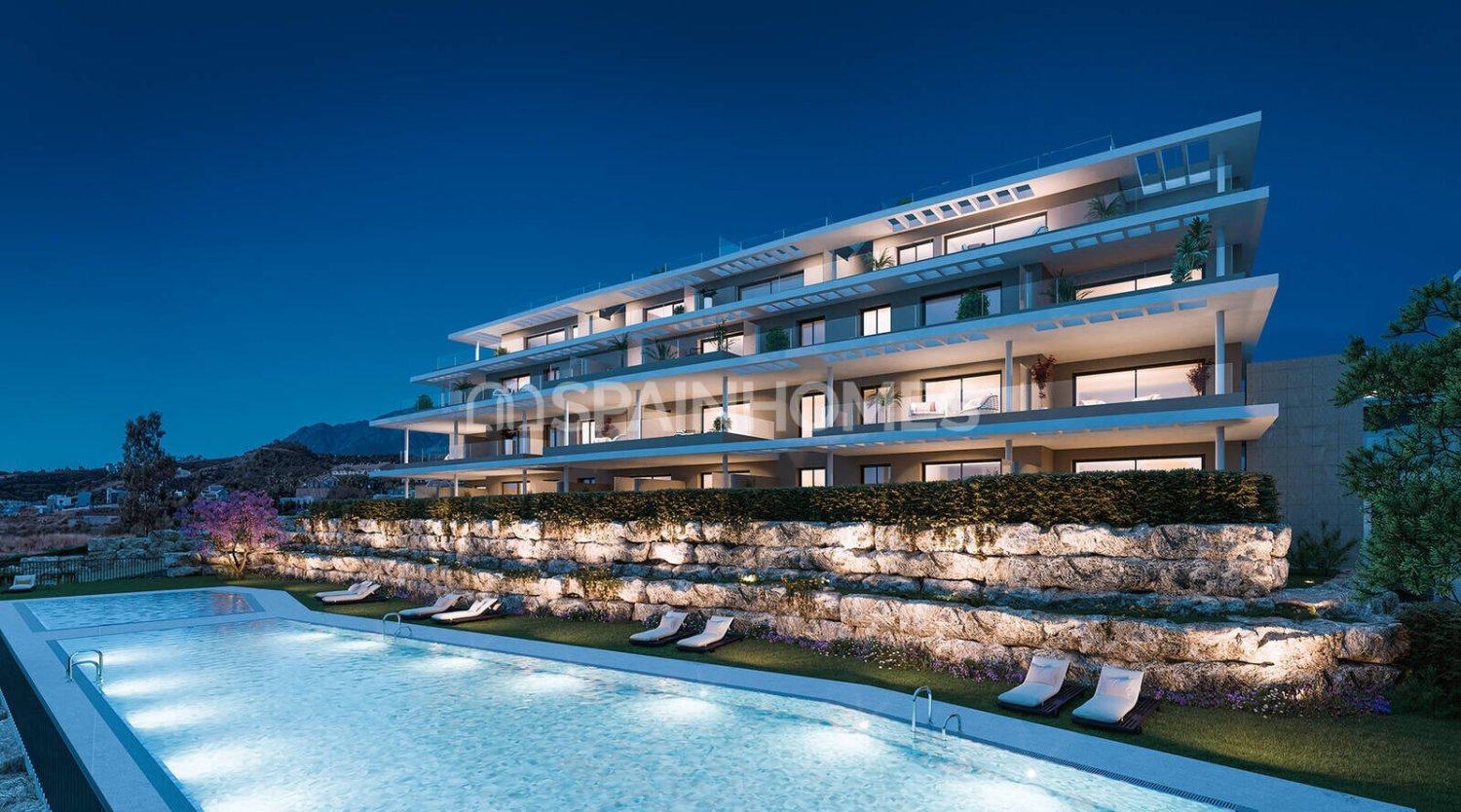 Apartment in Estepona, Malaga, Spain 2 bedrooms, 104 sq.m. No. 197129