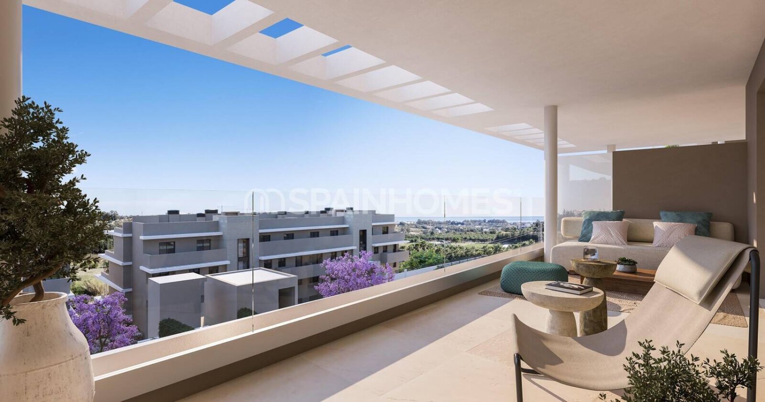 Apartment in Estepona, Malaga, Spain 2 bedrooms, 104 sq.m. No. 197129