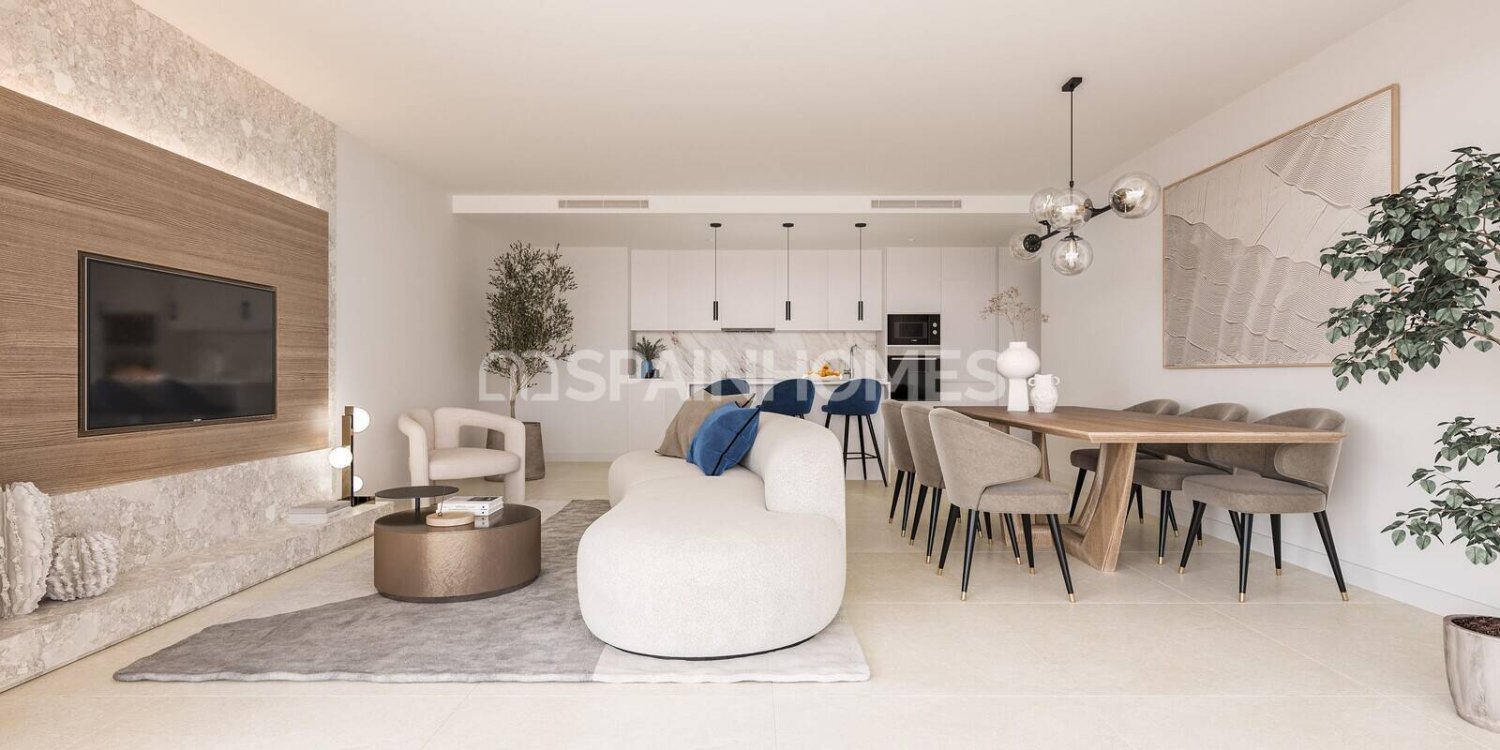 Apartment in Estepona, Malaga, Spain 2 bedrooms, 104 sq.m. No. 197129