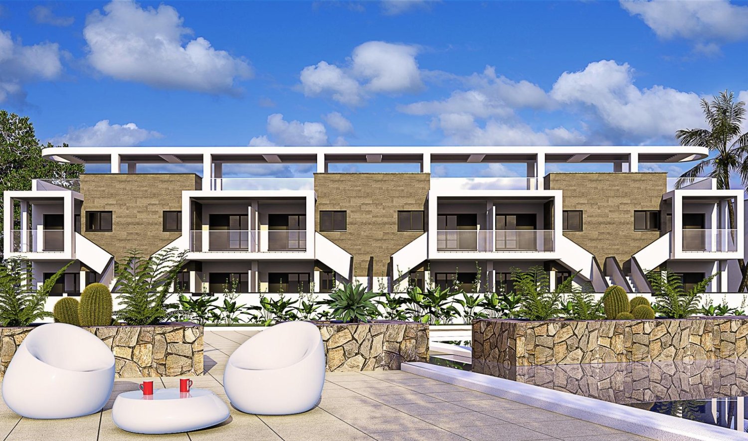 Wohnung in Mil Palmeras, Alicante, Spanien 3 Schlafzimmer, 102 m2 Nr. 199043