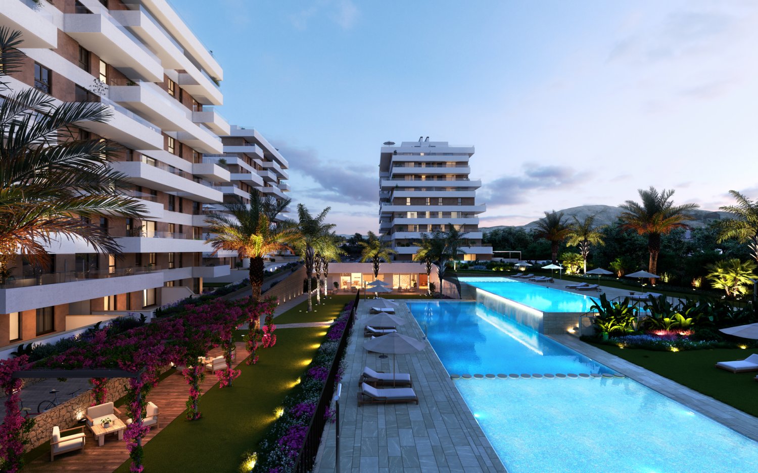 Appartamento a Vila Joiosa, Alicante, Spagna 2 camere da letto, 81 mq. N° 198197