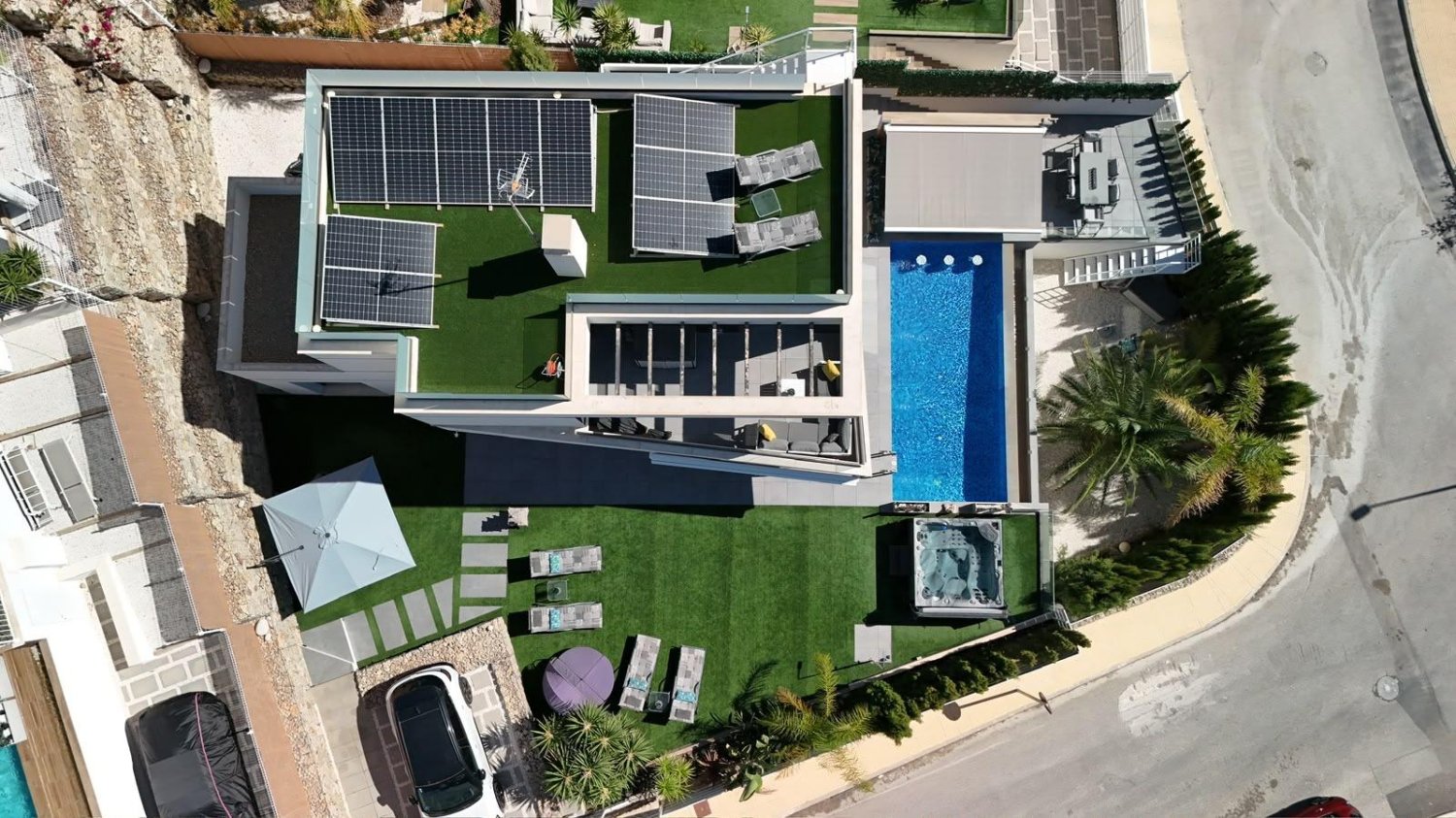 Villa i Finestrat, Alicante, Spanien 3 sovrum, 166 kvm. Nr. 199901