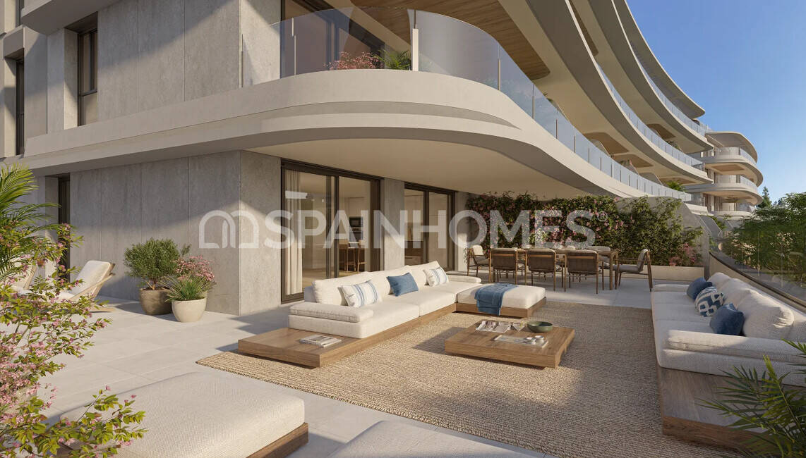 Apartament w Mijas, Malaga, Hiszpania 3 sypialnie, 108 mkw. nr 122478