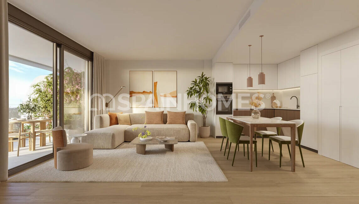 Apartament w Mijas, Malaga, Hiszpania 3 sypialnie, 108 mkw. nr 122478