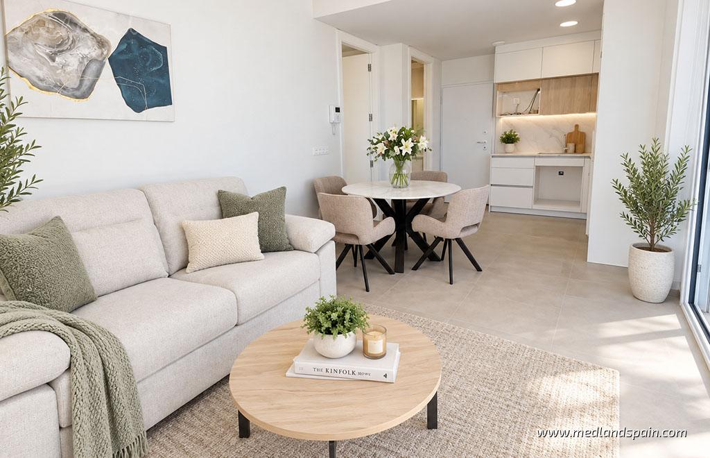 Apartament w Torrevieja, Alicante, Hiszpania 1 sypialnia, 83 mkw. nr 197641