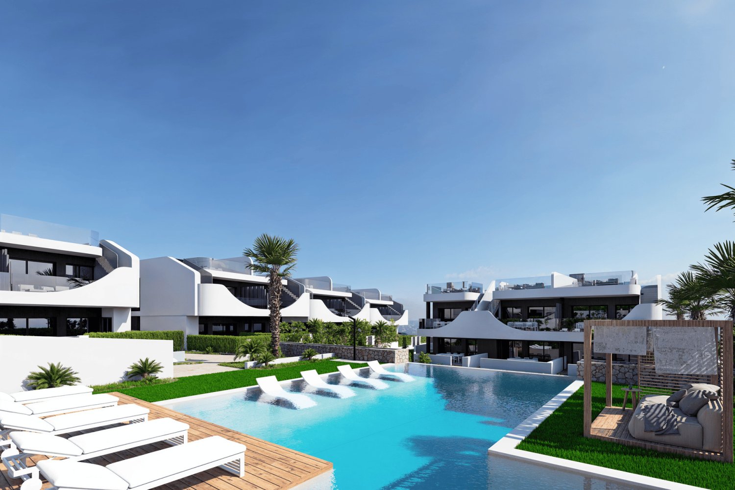 Bungalow w San Miguel de Salinas, Alicante, Hiszpania 2 sypialnie, 70 mkw. nr 197945